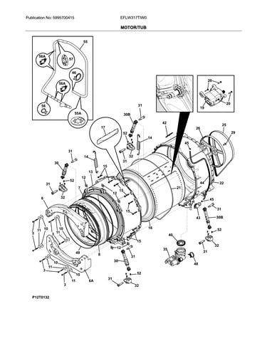 Motor/tub