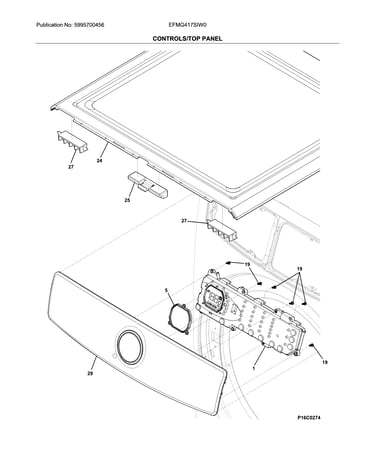 Controls/top panel