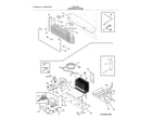 Frigidaire FGHB2868TF1 cooling system diagram