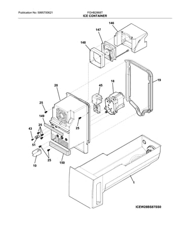 Ice container