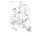 Frigidaire DGHD2361TF0 cabinet diagram