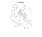 Frigidaire LGHX2636TD0 dispenser diagram
