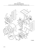 Upper cabinet/drum heater