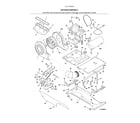 Kenmore 41771722510 motor/blower/belt diagram