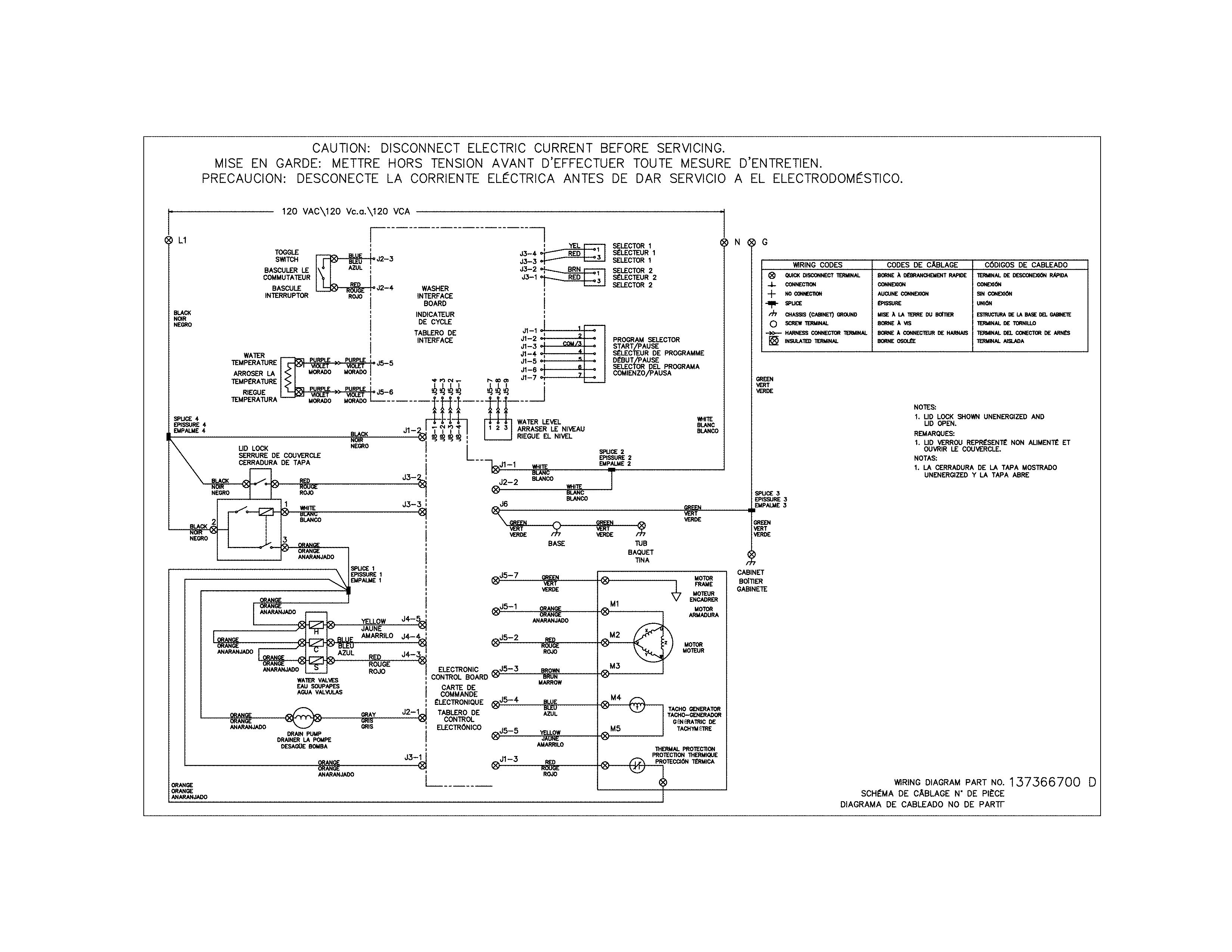 Wiring diagram-washer