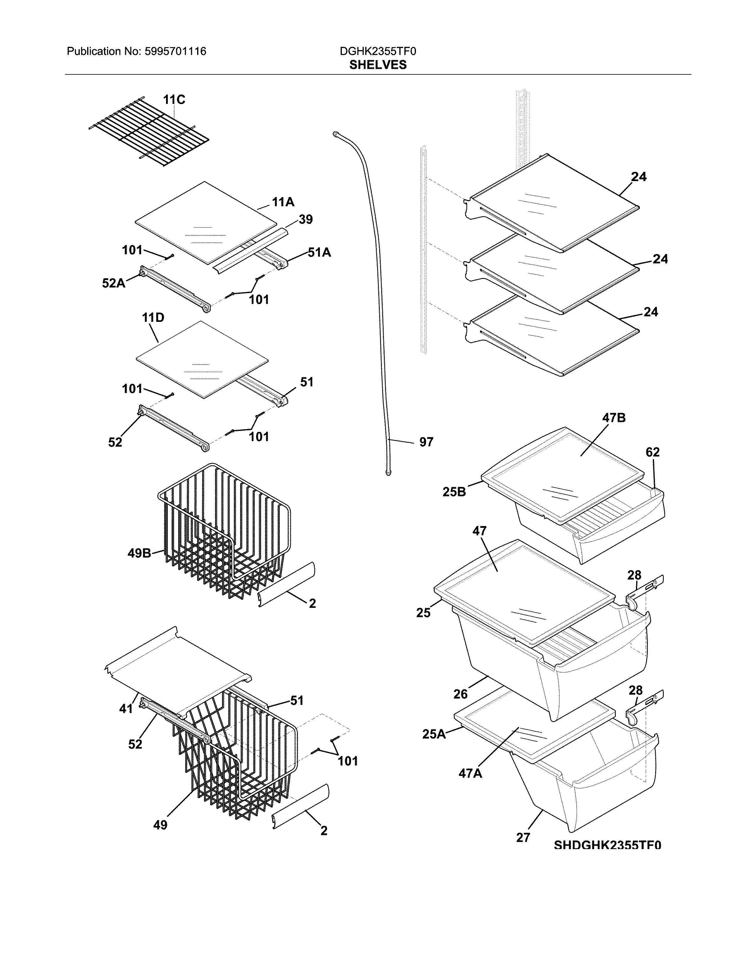 Shelves