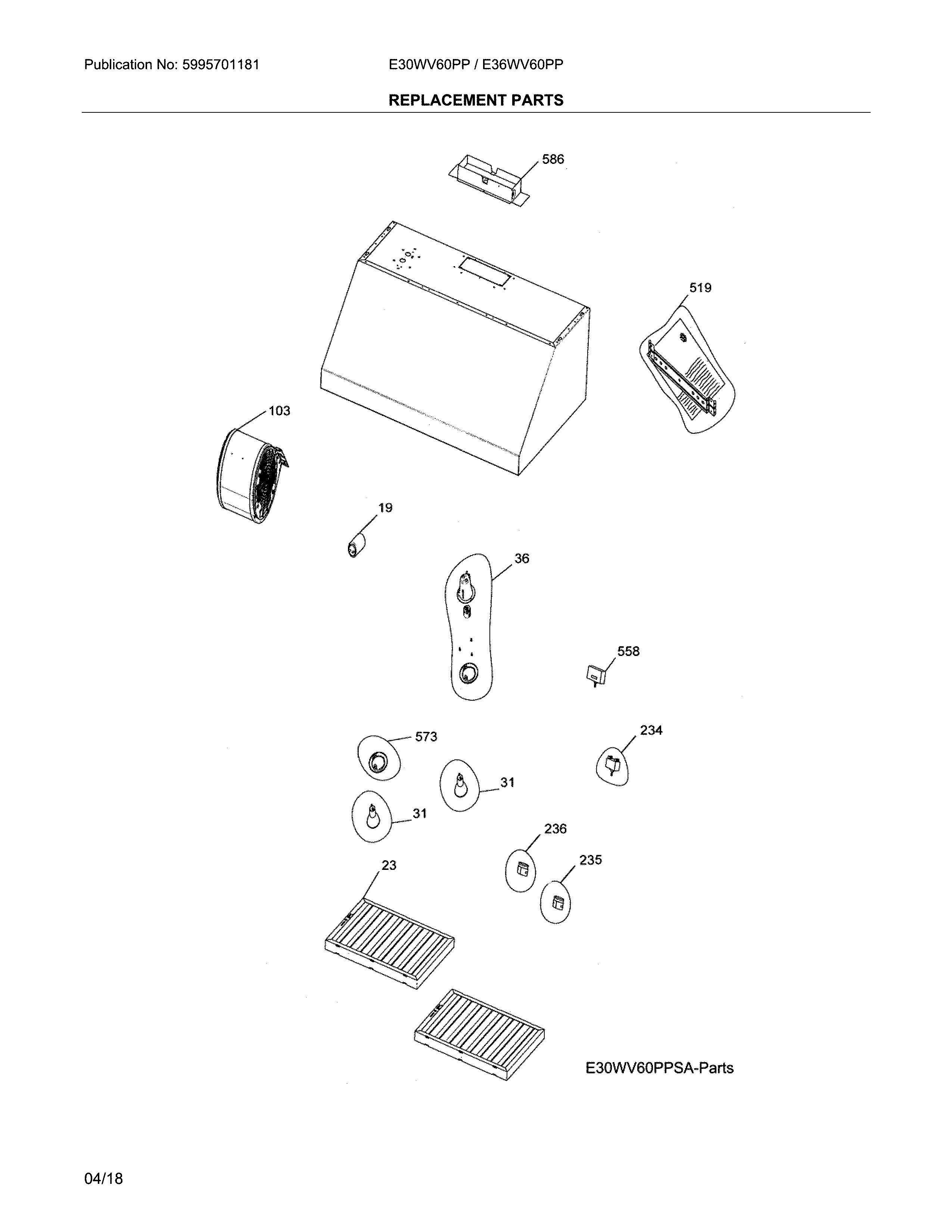 Replacement parts
