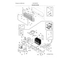 Frigidaire DGHF2360PF6A cooling system diagram