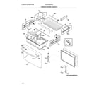 Frigidaire DGHF2360PFBA freezer drawer, baskets diagram