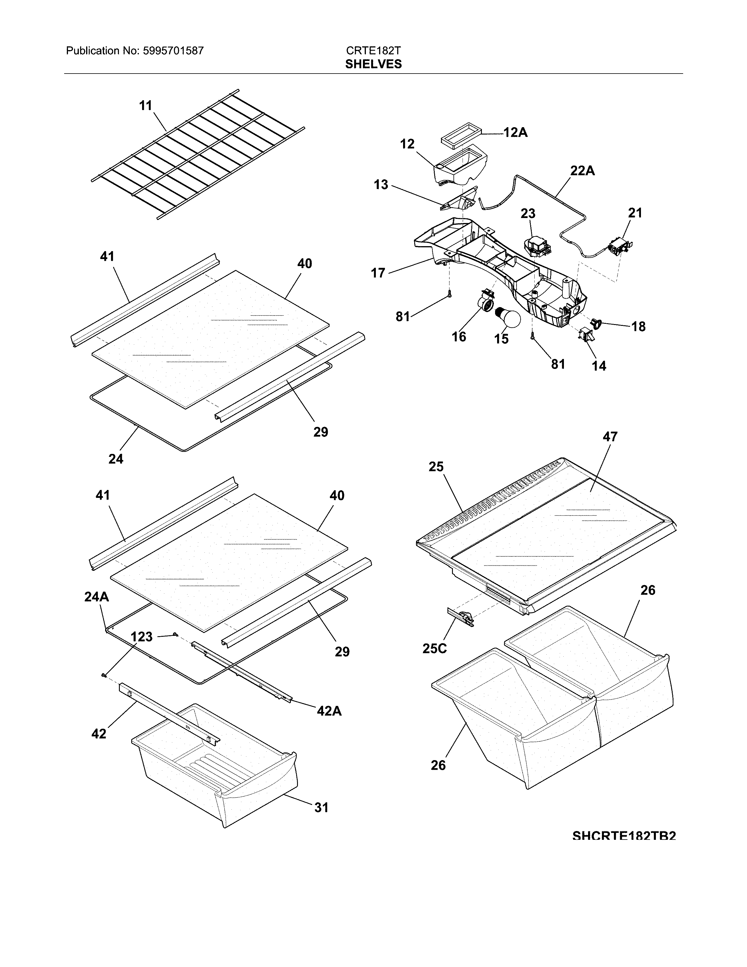 Shelves