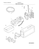 Fresh food ice maker