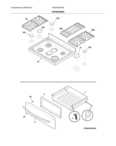 Top/drawer