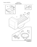 Freezer ice maker