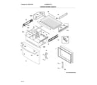 Frigidaire LGHB2867PFCA freezer drawer, baskets diagram