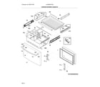 Frigidaire LGHB2867PFEA freezer drawer, baskets diagram