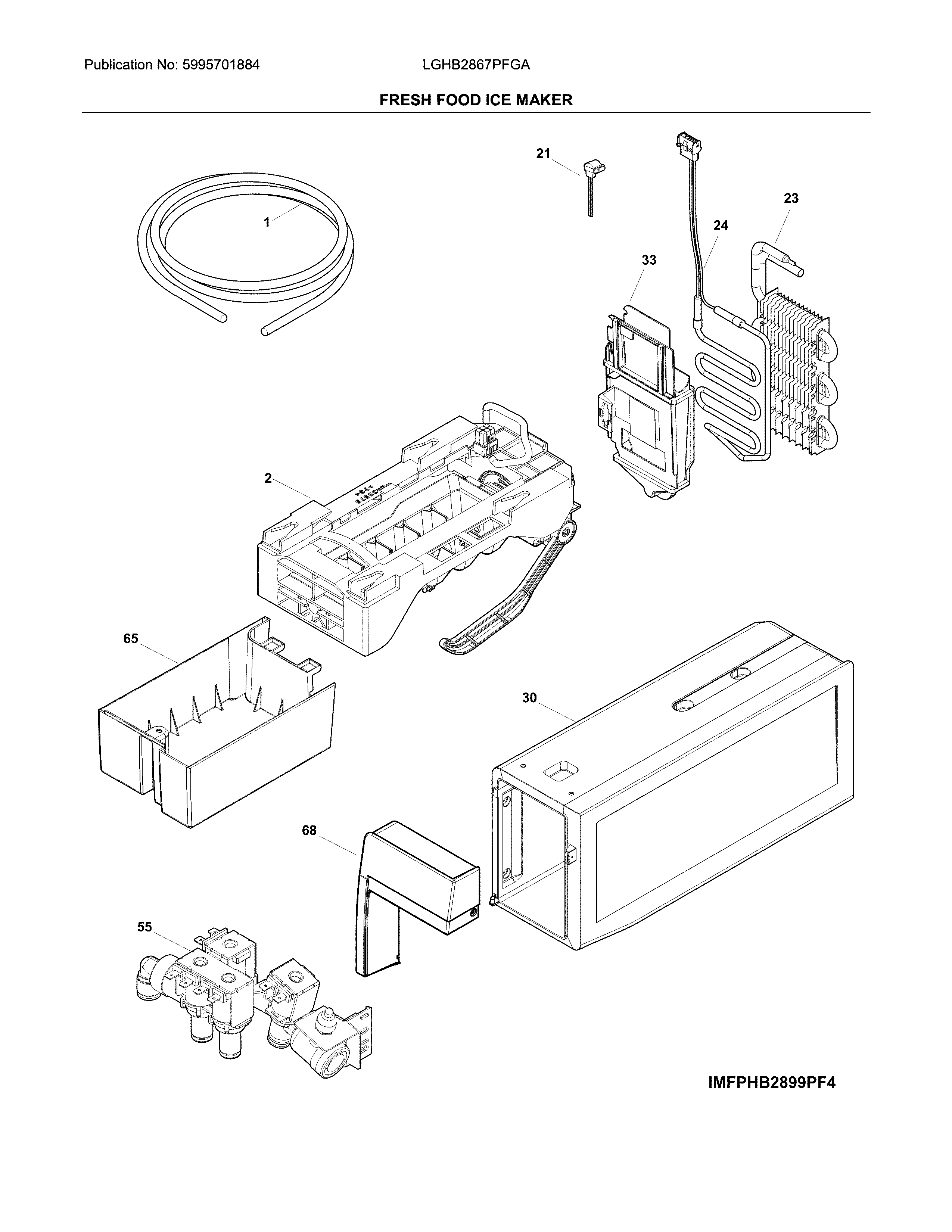 FRESH FOOD ICE MAKER