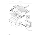 Frigidaire FPBS2777RF3 freezer drawer, baskets diagram