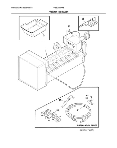 Freezer ice maker