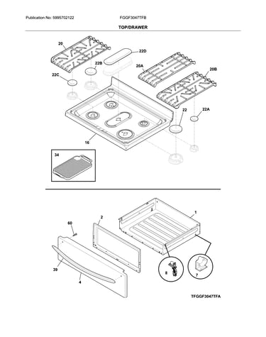 Top/drawer