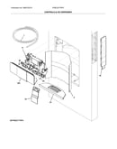 Controls & ice dispenser