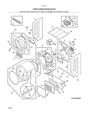 Upper cabinet/drum heater