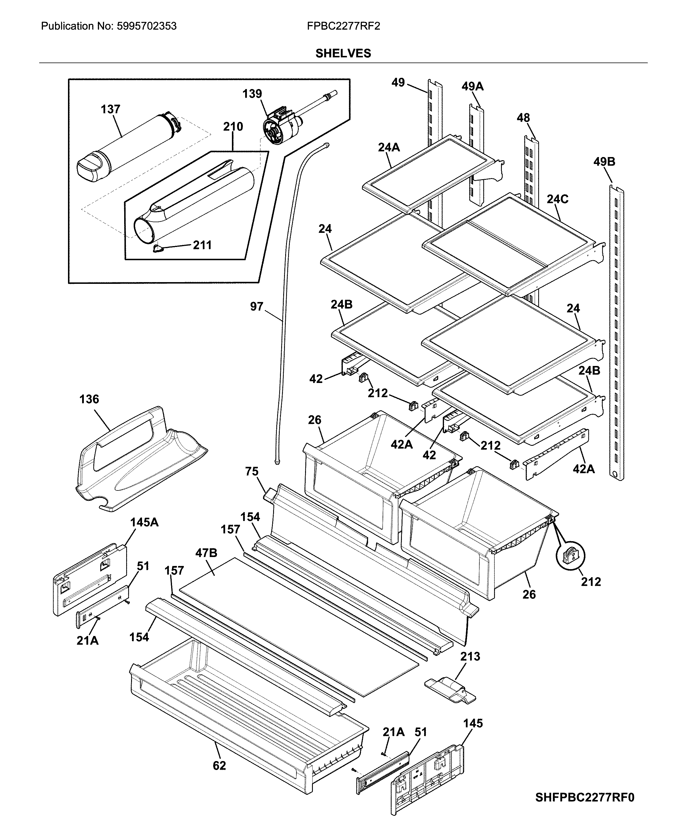 Shelves