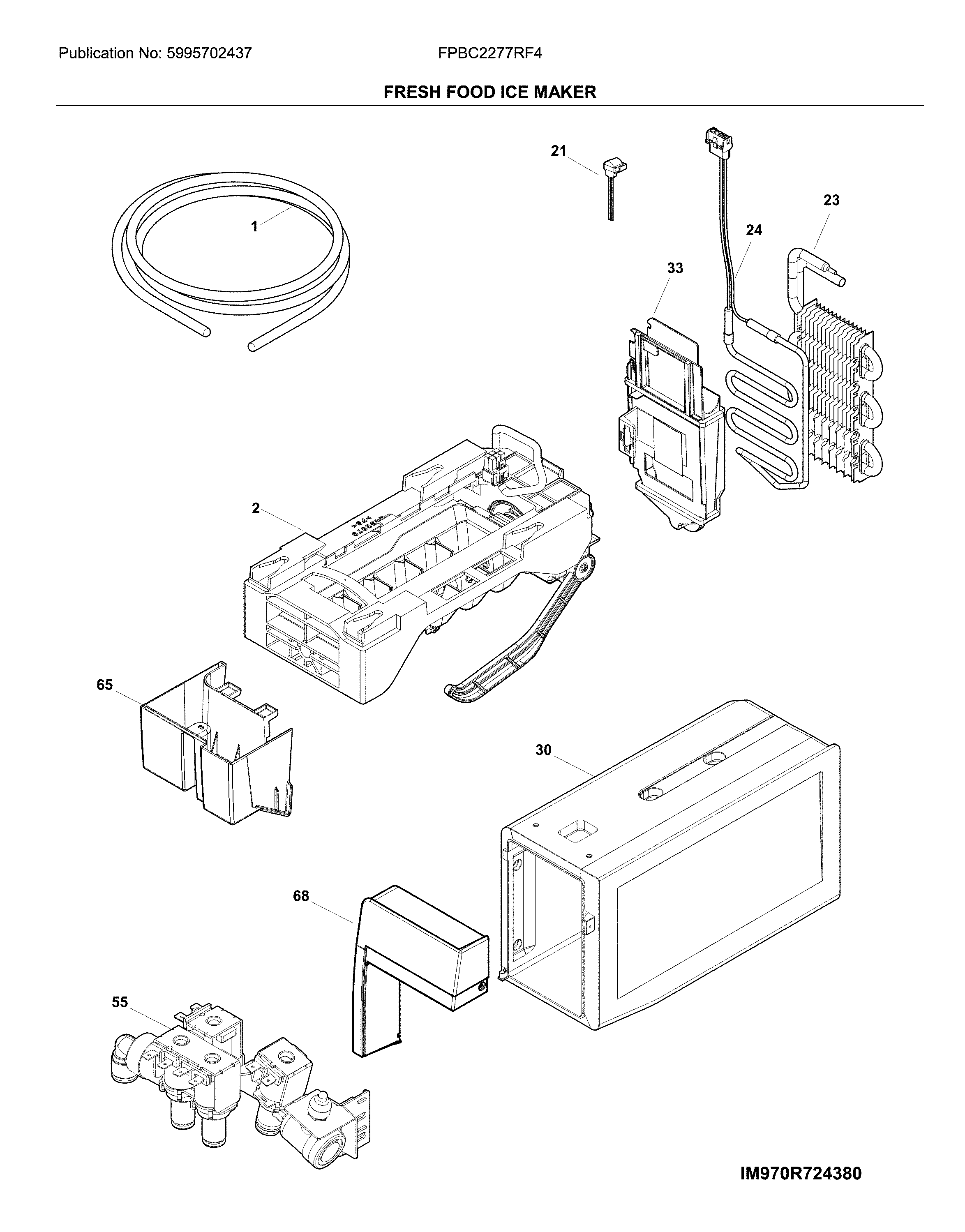 FRESH FOOD ICE MAKER