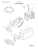 Fresh food ice maker