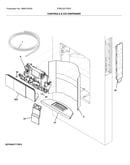 Controls & ice dispenser