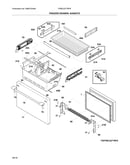 Freezer drawer, baskets