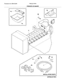Freezer ice maker