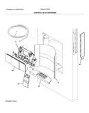 Controls & ice dispenser