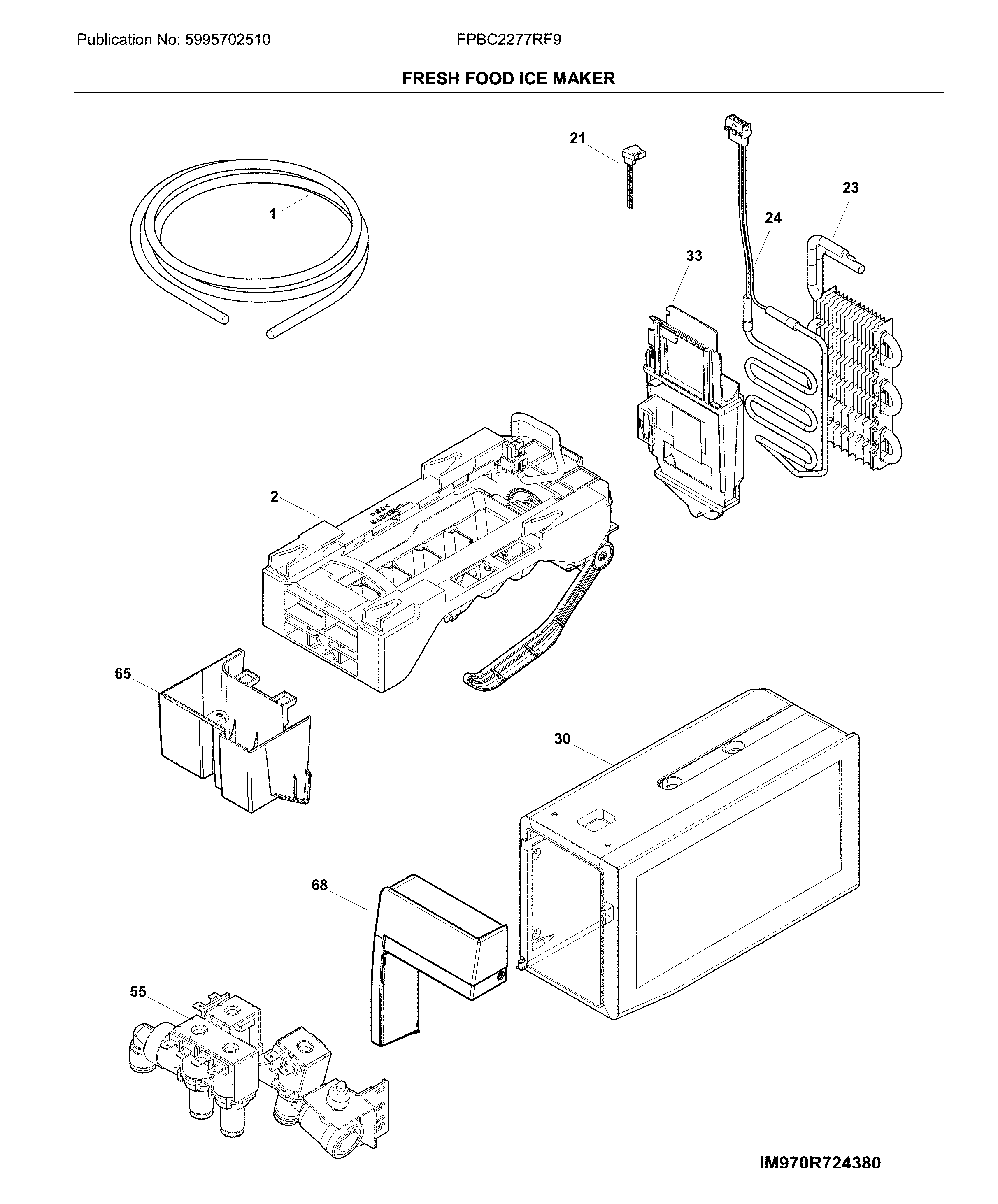 FRESH FOOD ICE MAKER