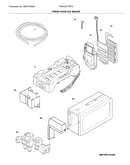 Fresh food ice maker