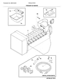Freezer ice maker