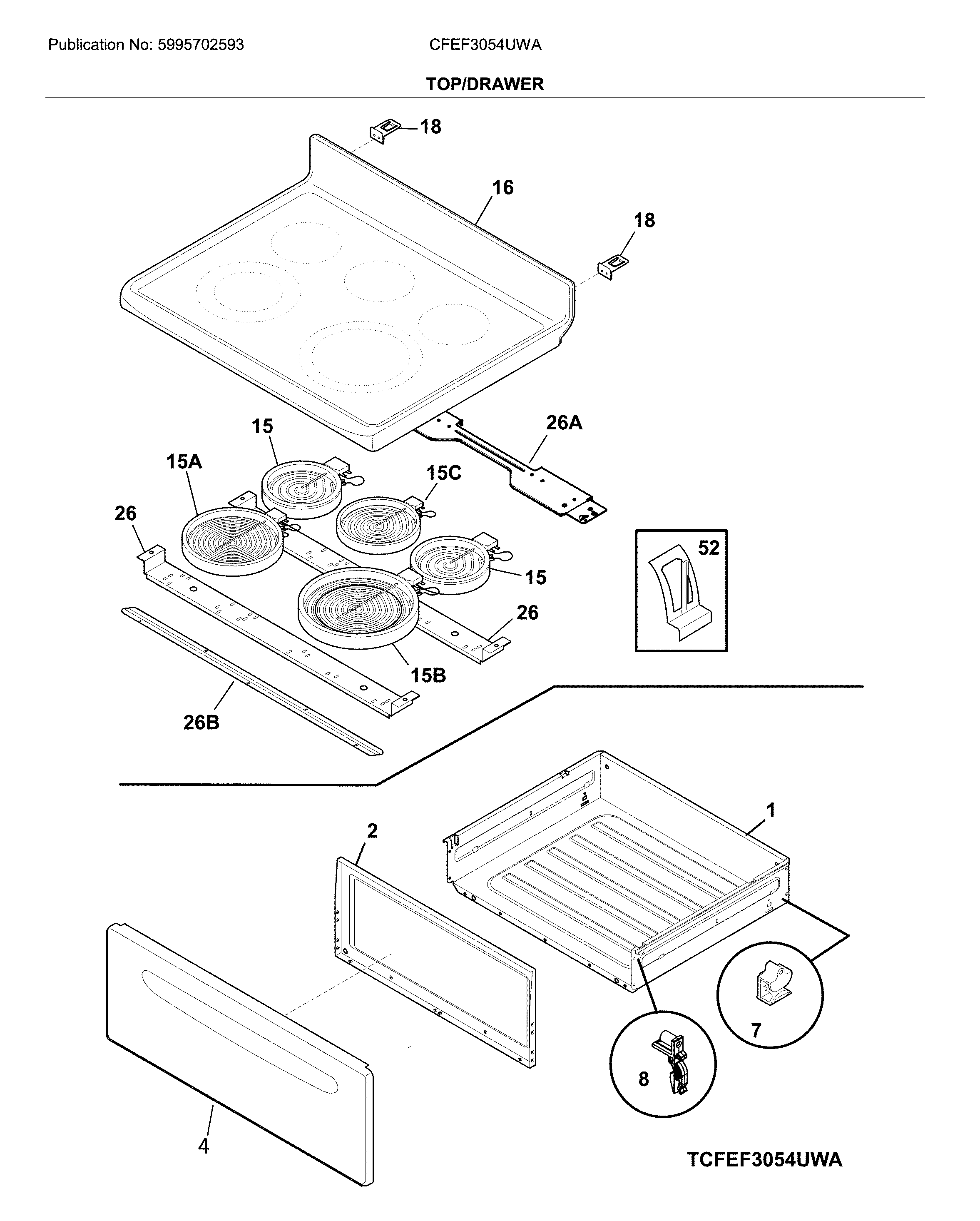 Top/drawer