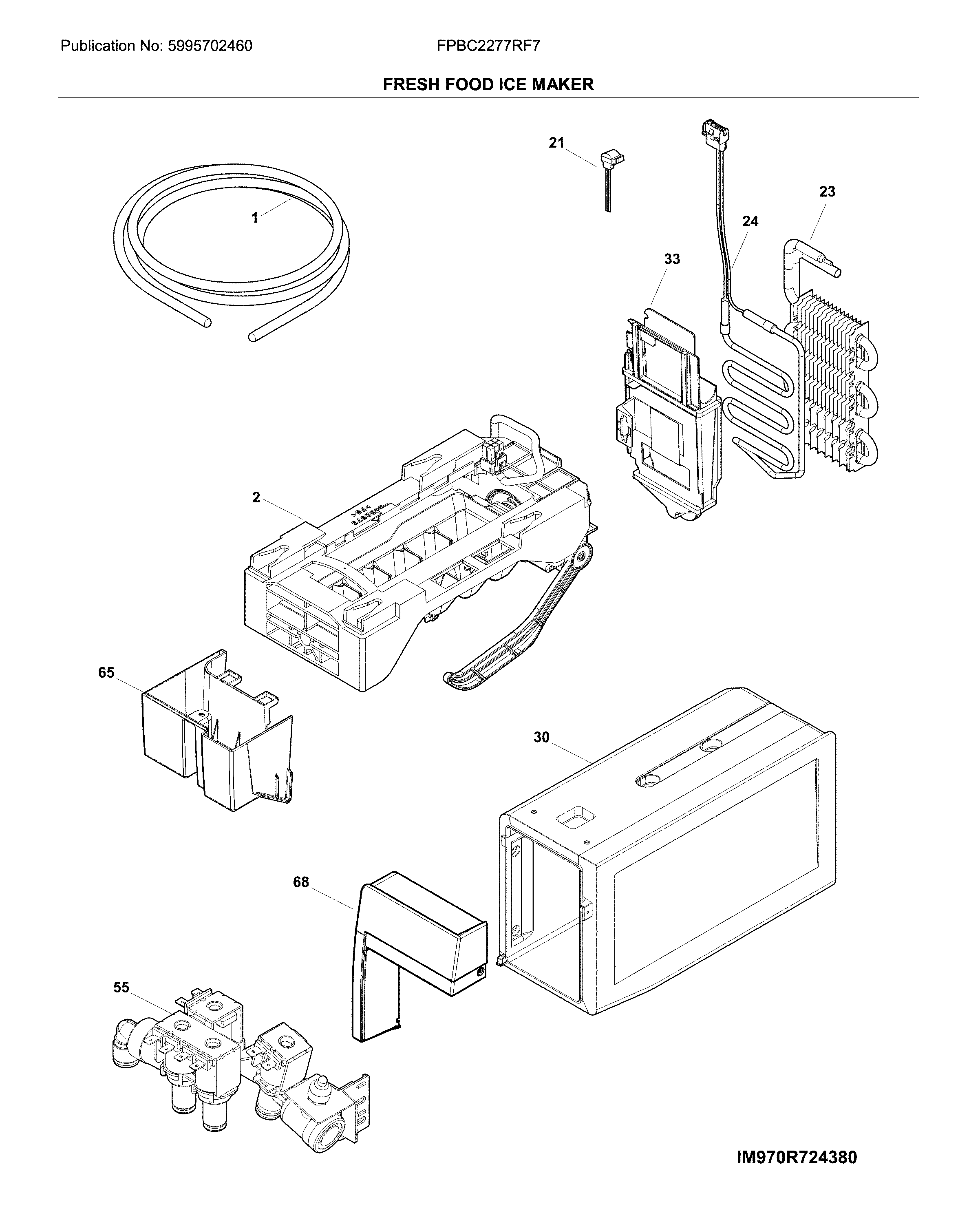 FRESH FOOD ICE MAKER