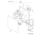 Frigidaire FFCD2413US0A door diagram