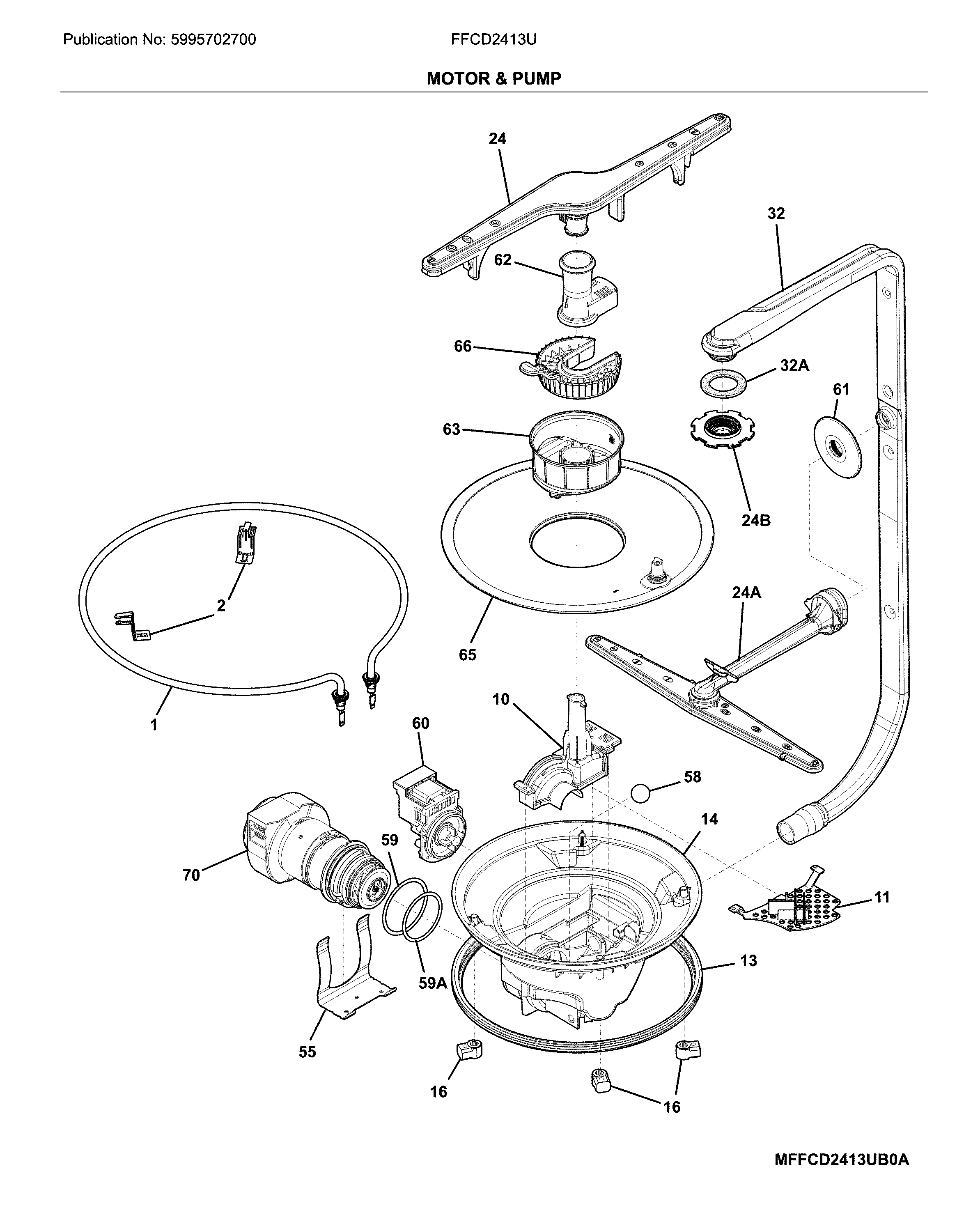 Motor & pump