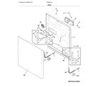 Frigidaire FFCD2418UW0A door diagram