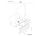 Frigidaire FFCD2418UW0A frame diagram