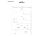 Frigidaire FFHT1715LB5 wiring schematic diagram