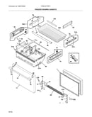 Freezer drawer, baskets