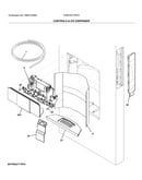 Controls & ice dispenser