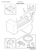 Freezer ice maker