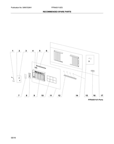 Recommended spare parts