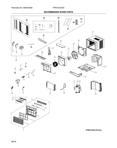 Recommended spare parts