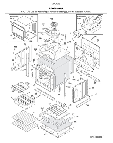 Lower oven