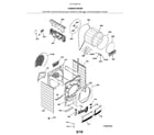 Kenmore 41781942710 cabinet/drum diagram