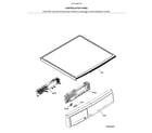 Kenmore 41781942710 controls/top panel diagram